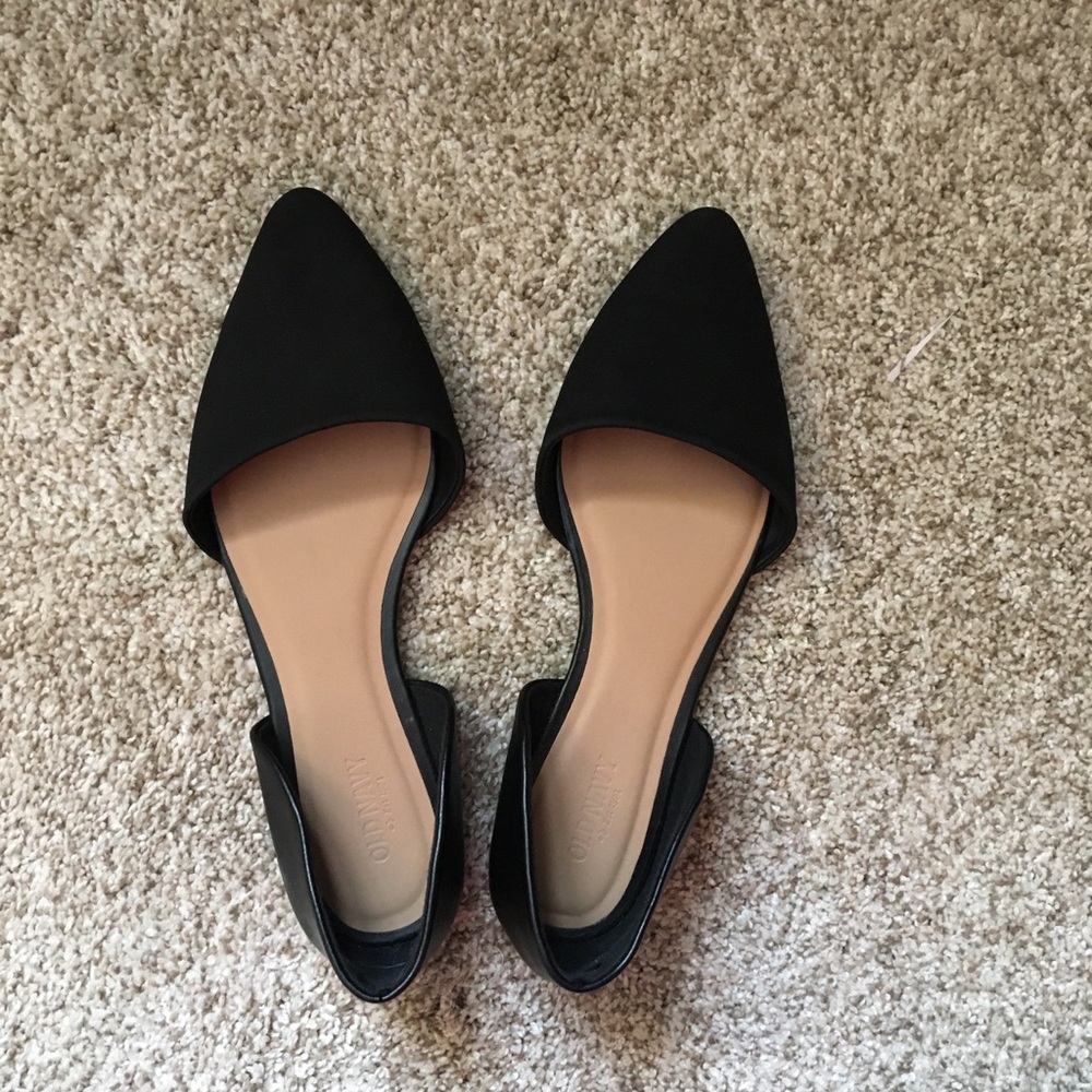Black dress/business flats